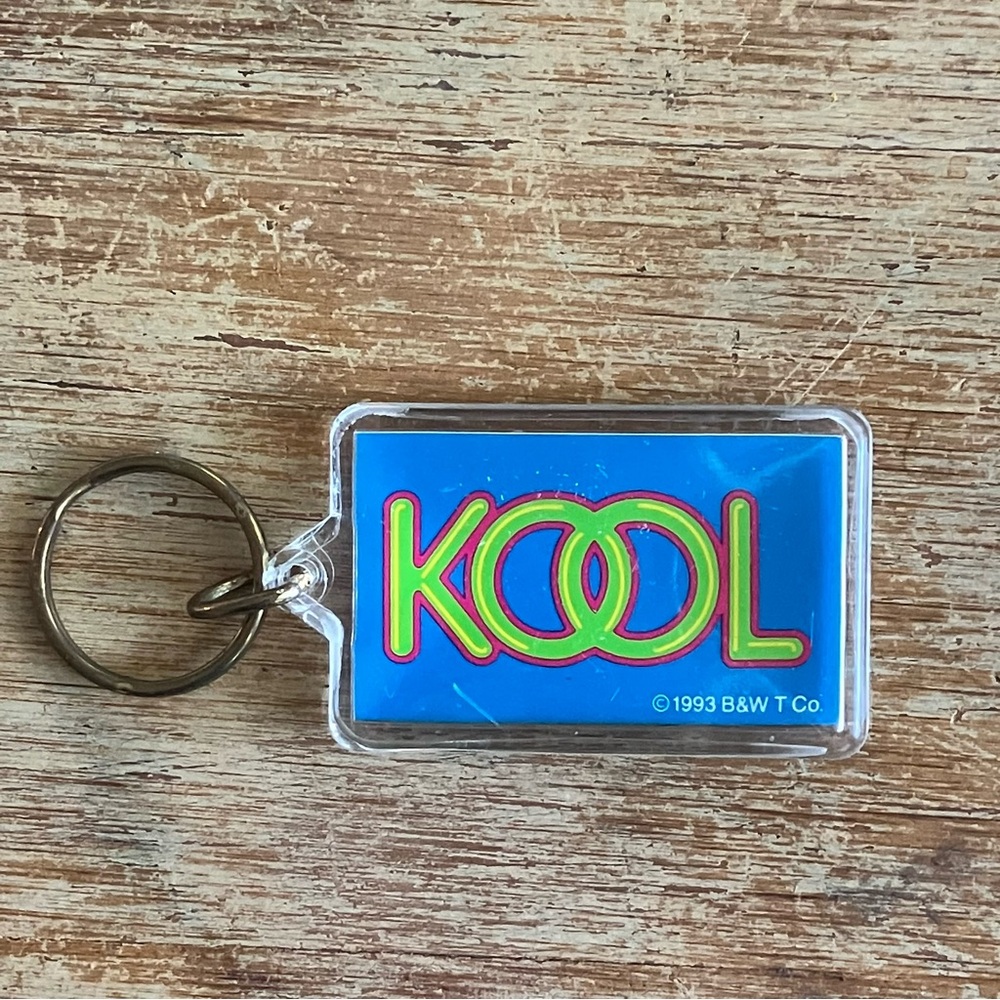 Vintage 1993 KOOL Keychain